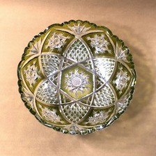 saladier en cristal taillé