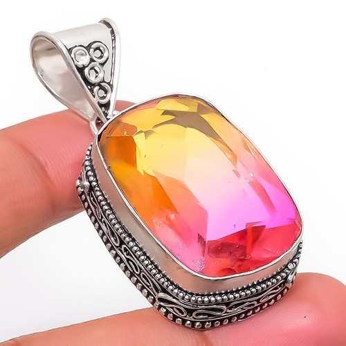 Pendentif bijou argent - en,