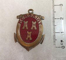 FRANCE MARINE - INSIGNE CONTRE-TORPILLEUR KERSAINT 1933/1942 Fab. Arthus Bertand