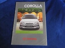 catalogue toyota corolla 1998