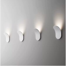 Applique LED blanc Axolight Lik aluminium Éclairage murale
