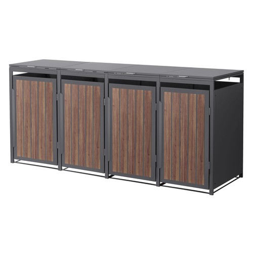 Abri pour poubelles - pour, 4