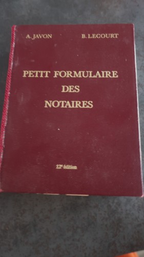 Petit formulaire des - z1-,