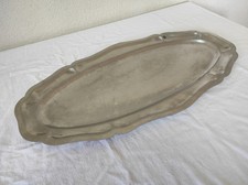 Grand Plat de service ovale en