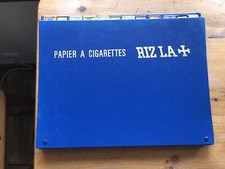 Ancien Classeur Publicitaire Papier À Cigarettes Riz La Croix 