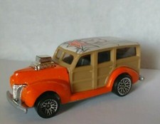 Vintage Hot Wheels 1979 Woody Wagon #33 Orange/White  90's Classics