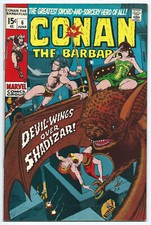 CONAN THE BARBARIAN 6 VF++  Marvel Comics Barry Smith Art Sal Buscema