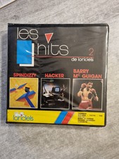 les hits loriciels 2 spindizzy,hacker,barry mc guigan ,occasion sans notice