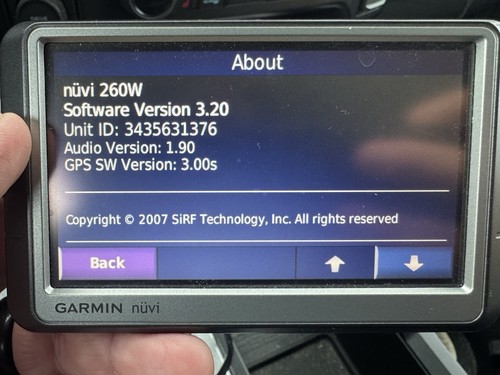 Garmin nuvi 260 - nuvi,