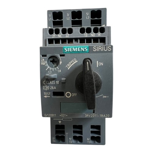 Siemens 3rv2011 1ba20 - siemens, 3rv2011-1ba20