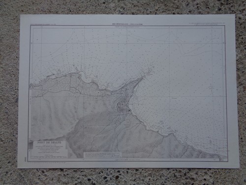 Carte marine port de - carte,