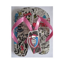 34/35 Blanche : Tong / claquette Monster High NEUF