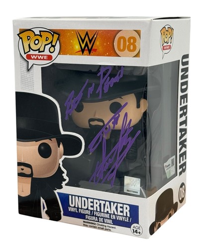 Undertaker signed funko pop - signed,