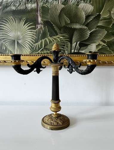 Candélabre bronze - candélabre,