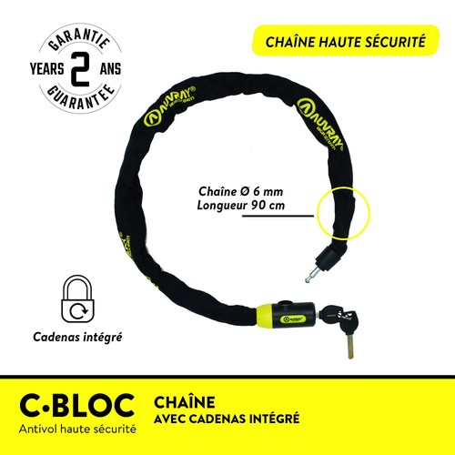 Auvray chaîne bloc avec - auvray,