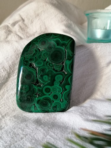 Malachite polie république - malachite,