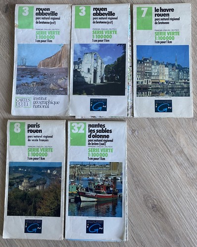 Lot cartes ign série - ign,
