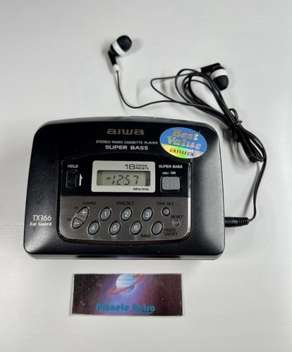Walkman aiwa tx366 - walkman,