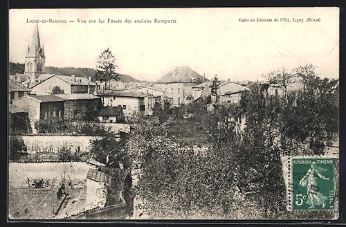 Cpa ligny barrois vue sur - cpa,