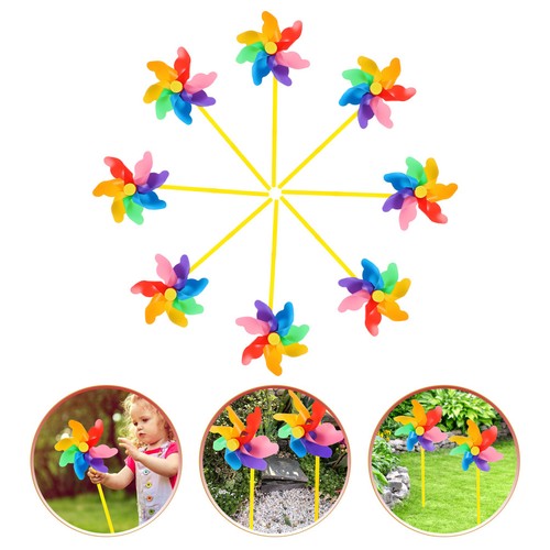 Pcs girouettes fleurs - 8,