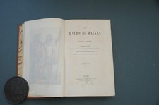 Ethnologie LFiguier les races humaines 1875 Etude illustrée de gravures couleurs