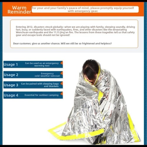 Kit survie plein air - kit, en