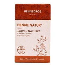 Henné CUIVRE NATUREL 90 gr - Coloration végétale HENNEDROG