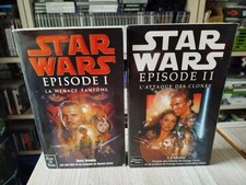 Livres STAR WARS FLEUVE NOIR Episode 1 Et 2 L’attaque des clones Menace Fantôme 