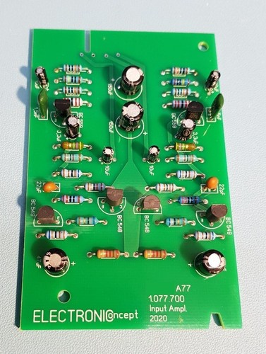Pcb input amplifier for - pcb,