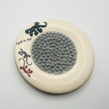 Gratte-ail en céramique blanc