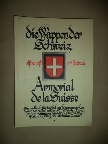Die wappen der suisse armorial - wappen, suisse/armorial