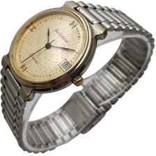 Jean Delatour 32mm 1980s Quartz  Ronda 375 LEBROCANTHEURE MONTRE VINTAGE WATCH