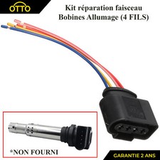Fiche électrique prise bobine allumage prévu pour GOLF 4 5 6 Passat Polo Tiguan