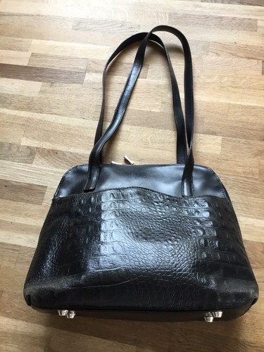 Sac main vintage cuir - a,