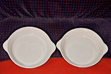 plat rond à four en grès