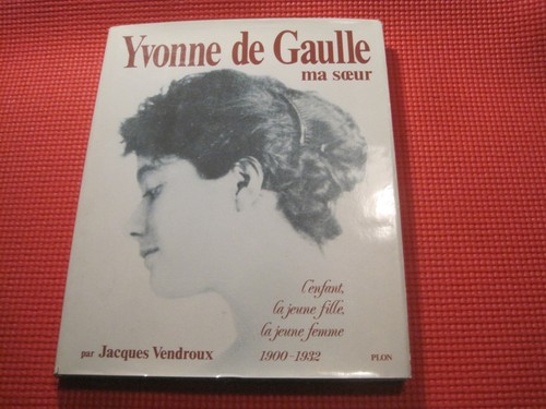 Jacques vendroux yvonne de - jacques, vendroux:
