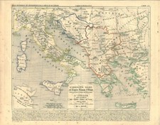 Gravure ancienne carte