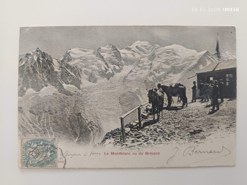 Cpa chamonix le mont - (74), :