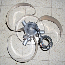 Suspension Lustre  VINTAGE en métal chromé design 70  Diamètre 40 cm cm