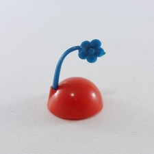 14763 Playmobil Chapeau Clown Rouge avec Fleur Bleue 3477