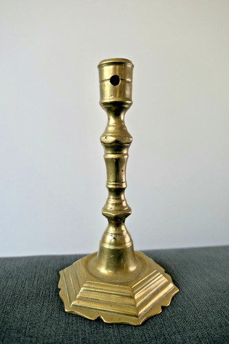 Bougeoir ancien bronze - ancien,