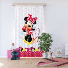 Disney Minnie M2 Rideau Occultant Fenêtre Chambre Enfant 140x245cm 280 Gr/m2