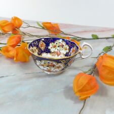 Vintage Royal Albert Couronne Chine Bleu & Or Anglais Porcelaine Tasse à Thé