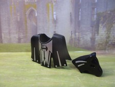 Playmobil Chevalier De La Hache Noire / Robe  3315  / Moyen Age