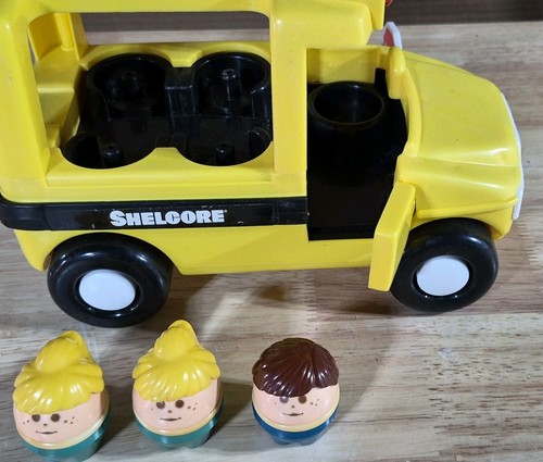1995 shelcore school bus - bus, toy
