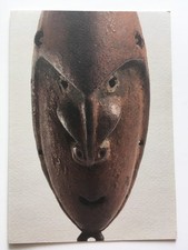 Masque SEPIK - Carton expo Art Océanien,  Galerie SCHOFFEL DE FABRY (Paris)