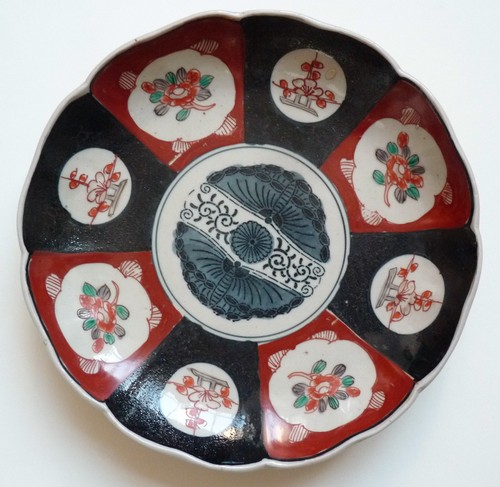 Assiette porcelaine imari - assiette,