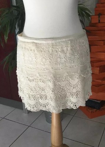Jupe dentelle promod taille - taille, 40