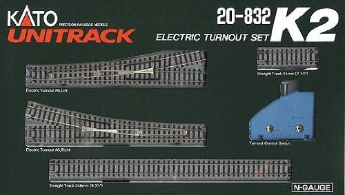 Kato 832 turn out - k2, turn-out