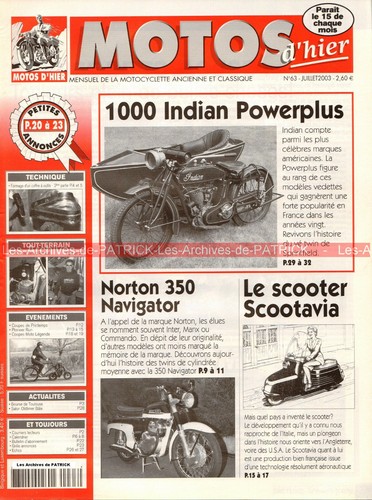 Motos hier norton 350 - ,